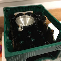 Hobbybrauer Flaschen reinigen