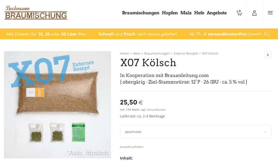 Kölsch selber brauen